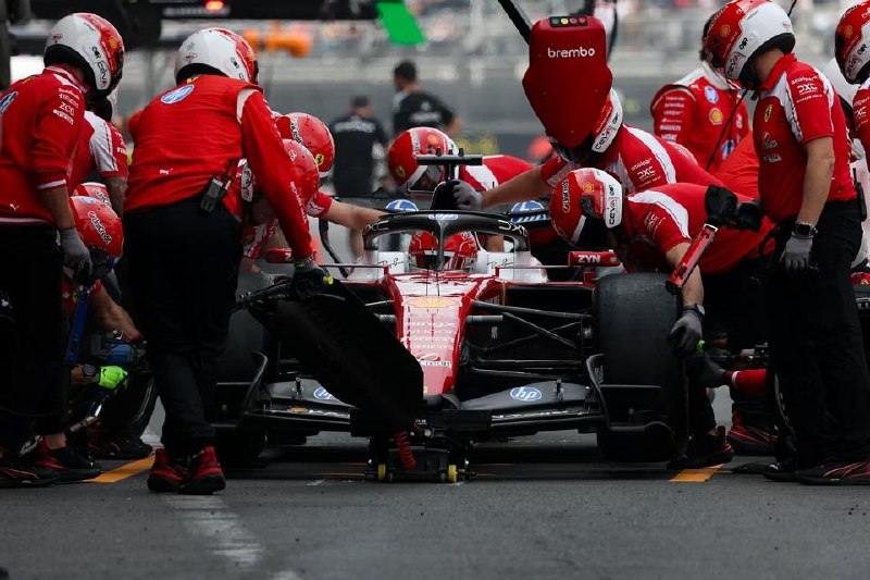 Ferrari SF-26 pit stop Mexico City GP 2026
