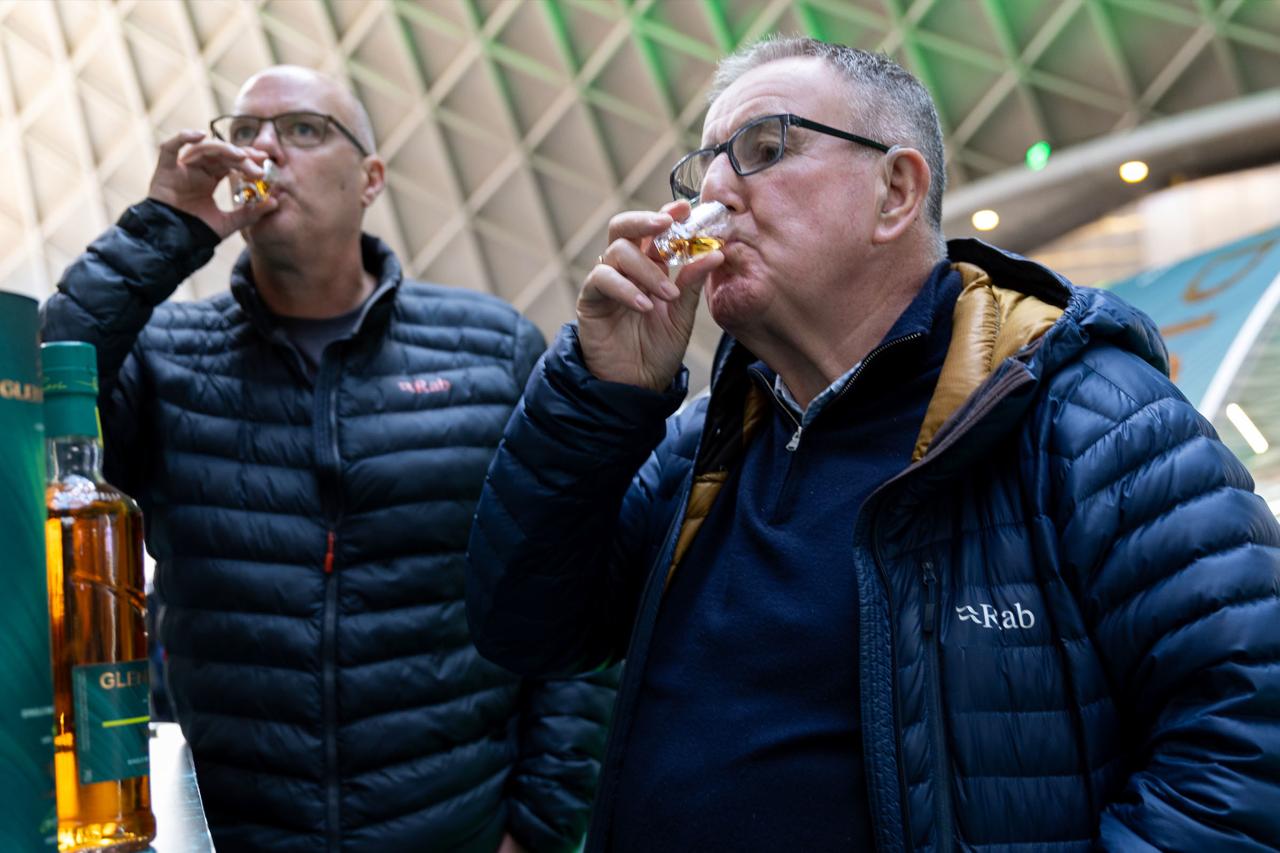 Glenfiddich viski tadimi Kings Cross Londra