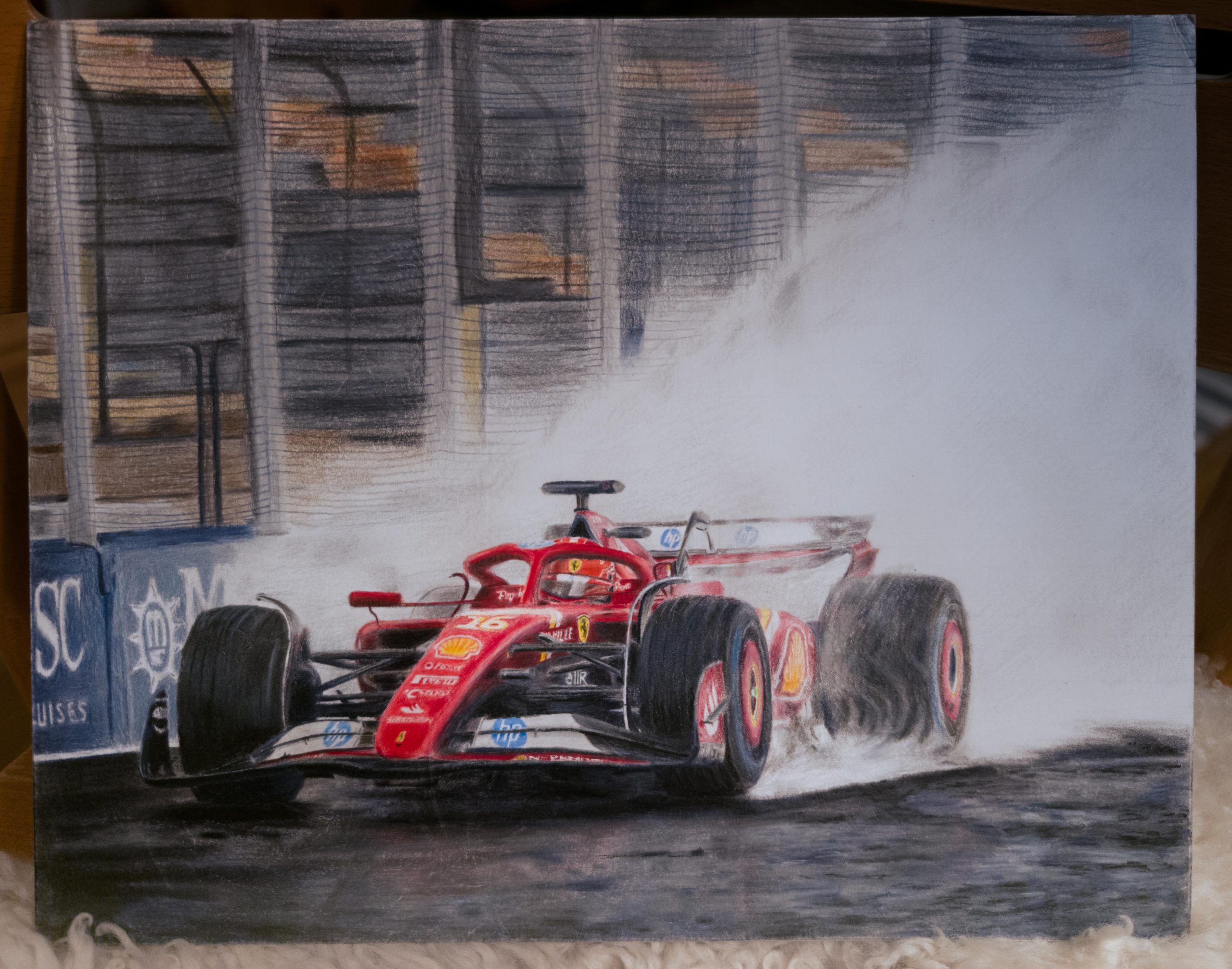 Leclerc'in Ferrari'sini Çizen 16 Yaşındaki Alman Genç