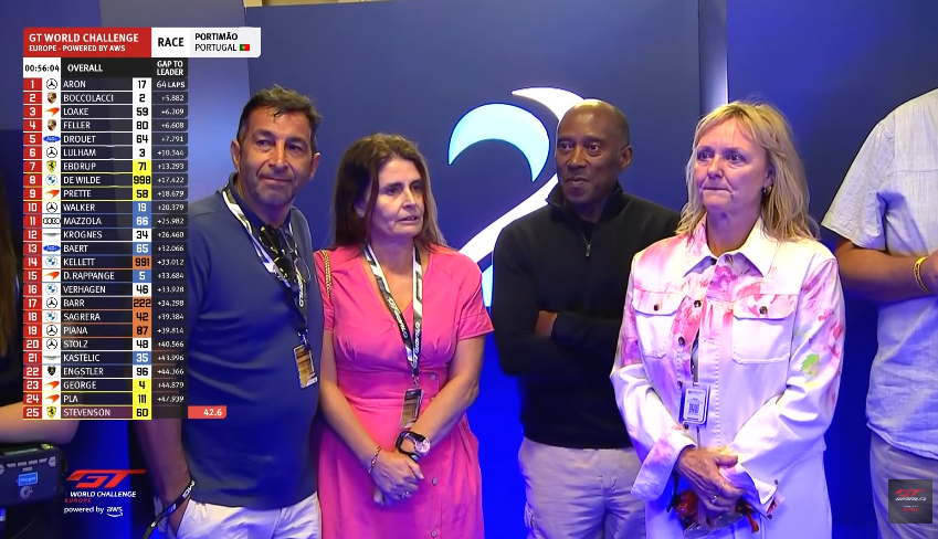 Anthony Hamilton Verstappen'in Katıldığı GT Yarışını Yakından Takip Ediyor
