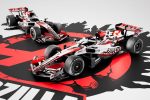 Haas F1 Godzilla Minus Zero özel livery 2026 ABD Grand Prix — siyah kırmızı beyaz özel tasarım
