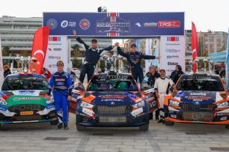 Kocaeli Büyükşehir Rallisi 2026 podyum töreni