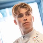 Luke Browning Williams F1 portre Gulf VAST Atlassian garaj