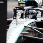 Mercedes AMG PETRONAS F1 W17 park fermé P2 pozisyonu kokpit G42 CrowdStrike Y-3 2026