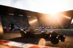 Mercedes AMG PETRONAS F1 W15 Mexico City stadyum bölümü gün batımı LVMH tribün Snapdragon Solera TeamViewer IWC