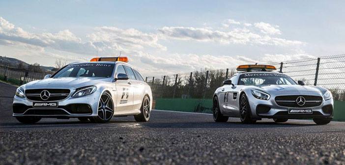 Mercedes-AMG Medical Car ve Safety Car 2015-2018 F1