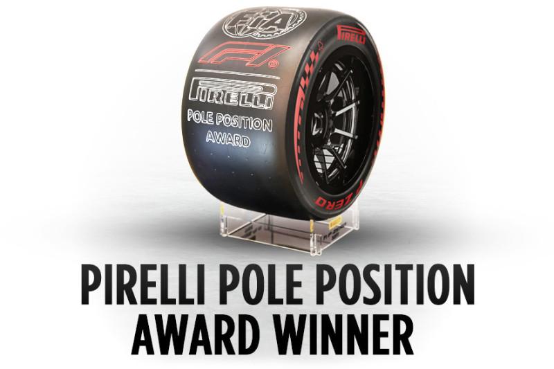 Pirelli Pole Position Award kupa F1 2026