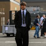 Arvid Lindblad Racing Bulls Mexico City GP 2026 paddock kravat resmi kıyafet
