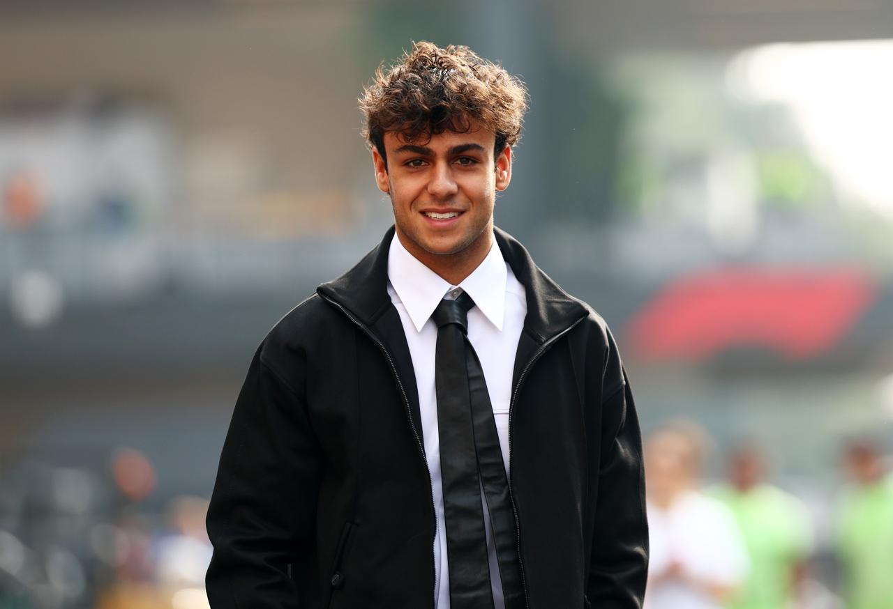 Arvid Lindblad Racing Bulls Mexico City gülümseme