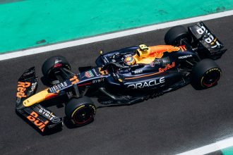 George Russell Mercedes AMG F1 2026 — George Russell helmet cockpit formula 1