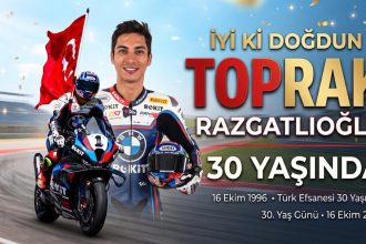 Toprak Razgatlıoğlu 30 Yaşında