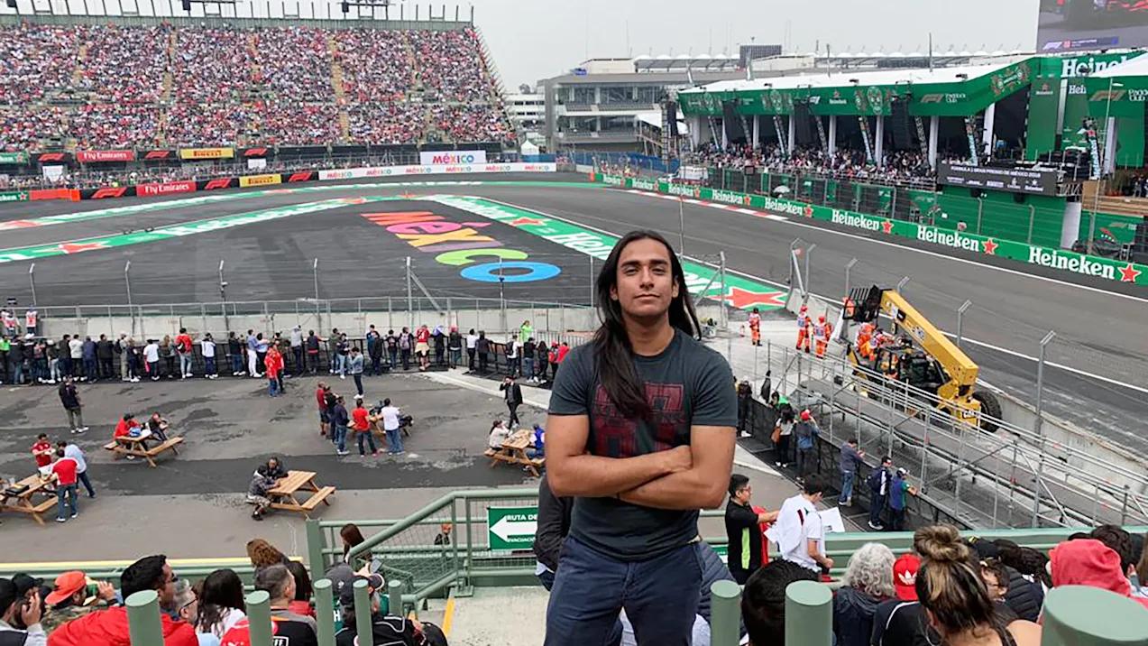 Mexico City GP stadyum bölümü Heineken tribünler taraftar