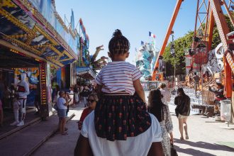 Baba ve kız lunapark eğlencesi — Max Verstappen ve Penelope'nin pist dışı aile anı