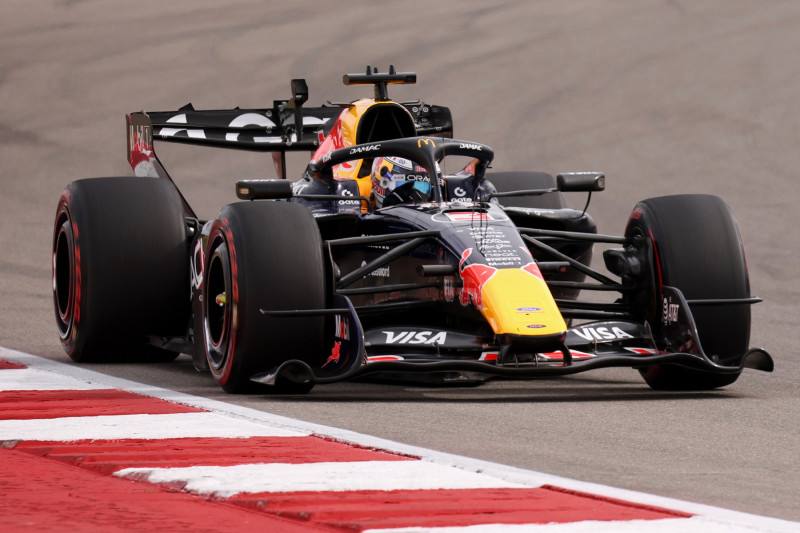 Verstappen Red Bull RB22 COTA yaris Oracle DAMAC VISA ABD GP 2026