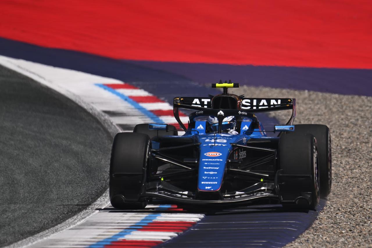Williams FW48 Red Bull Ring aksiyon